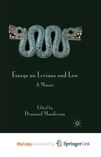 Essays on Levinas and Law - Desmond Manderson