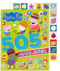 Peppa Pig. 505 naklejek. Na dworze z Peppą. Peppa - praca zbiorowa