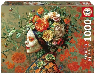 Puzzle 1000 Królowa jaszczurek - Educa