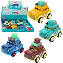 Terenówka podskakująca metalowa MIX - Leantoys