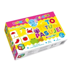 To tu pasuje Kolory - Słonik Balonik - Multigra