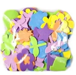 Naklejki z pianki stokrotki 120szt - Dalprint dpCraft