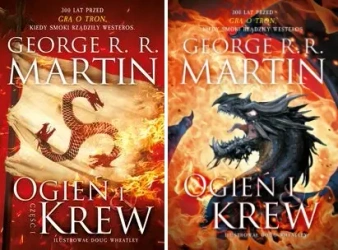 Pakiet Ogień i krew Części I-II George R.R. Martin - Martin George R.R