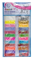 Zestaw do dekoracji Francuska Kawiarenka mix 24x2g - ASTRA papiernicze