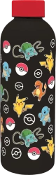 Butelka 800ml Pokemon 3D ze stali PK00043 - Kids Euroswan