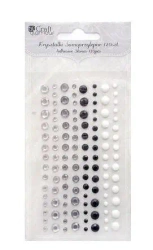 Kryształki i perły samoprzylepne Glam rock - Dalprint