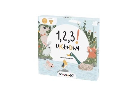 Wspomagajki 1,2,3! Układam Moi mali przyjaciele - Smart Kids Media