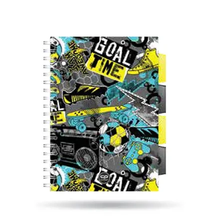 Kołozeszyt A5 100k kratka PP Coolpack goal time - PATIO