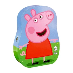 Puzzle dla dzieci w ozdobnym pudełku Świnka Peppa - Barbo Toys