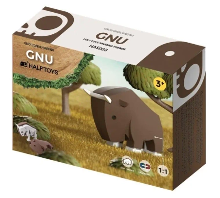 HalfToys składane Gnu - Qelements