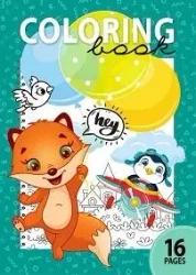 Kolorowanka A4 16 obrazków Zwierzaki - Fresh