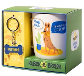 Prezent dla psiarzy Pupilove kubek i brelok - Be-Happy Gifts