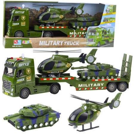 Laweta militarna ze światłem i dźwiękiem - Leantoys
