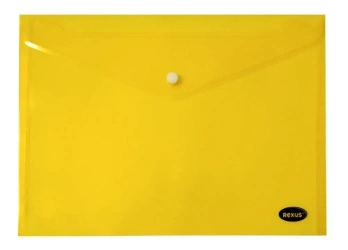 Teczka kopertowa na zatrzask 235x335mm żółta - Beniamin