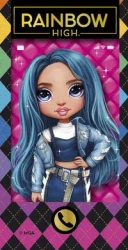 Rainbow High. Jade i Skyler. Książeczka telefon - Monika Kiersnowska