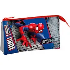 Piórnik trzykomorowy Spiderman SP50051 - Kids Euroswan