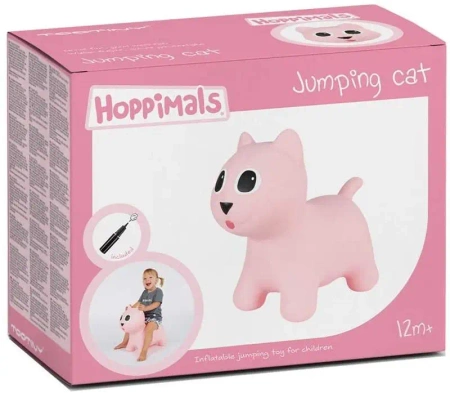 Skoczek kotek różowy - Hoppimals