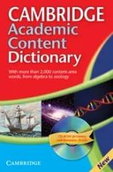 Camb Academic Content Dictionary PB/CD ROM OOP