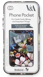 Bookaroo portfel na telefon Kilburn Black Floral - IF