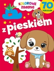 Kolorowe zadania z pieskiem - praca zbiorowa