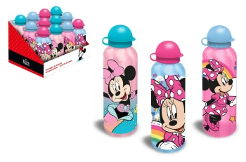 Bidon aluminiowy Myszka Minnie 500ml MIX - Kids Euroswan