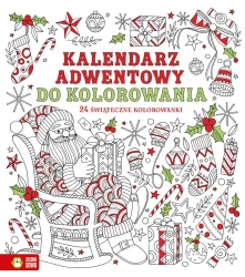 Kalendarz adwentowy do kolorowania - praca zbiorowa