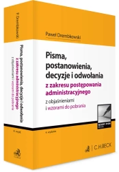 Pisma, postanowienia, decyzje i odwołania... - Paweł Drembkowski