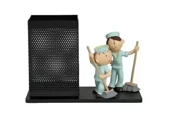 Przybornik biurkowy z figurkami: Bolek i Lolek... - Tisso Toys