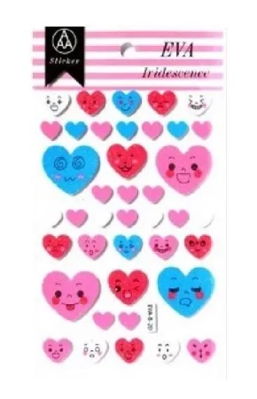Stiker z elementami z pianki z lekkim brokatem - Galeria Hobby
