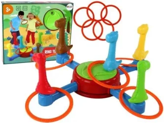 Gra zręcznościowa dinozaury ringi 360* - Leantoys