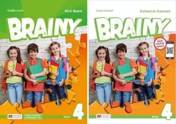 BRAINY 4 SB PODRĘCZNIK + ĆWICZENIA MACMILLAN - Nick Beare