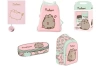 Plecak szkolny Pusheen + piórnik + notes + teczka + wyprawka+ worek +bidon