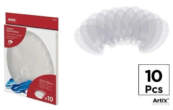 Paleta malarska jednorazowa 10szt - Artix