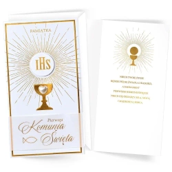 Karnet Komunia - Kukartka