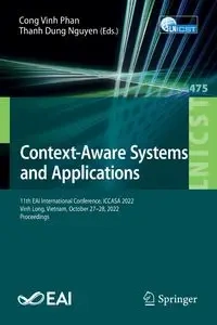 Context-Aware Systems and Applications - Phan Cong Vinh