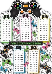 Karta tabliczka mnożenia A5 pad - Henry