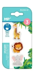 Gumka do ścierania Safari 3szt - MP Main Paper