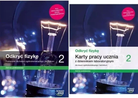 Odkryć fizykę 2 Podręcznik Karty pracy ucznia ZP - Marcin Braun, Weronika Śliwa