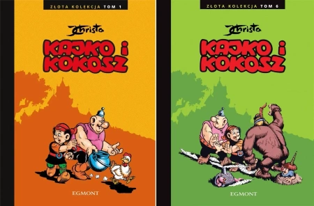 Komplet Kajko i Kokosz Złota Kolekcja Tomy 1. i 6. Janusz Christa