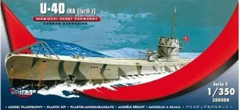 Zestaw do sklejania U-Boot U-40 IX