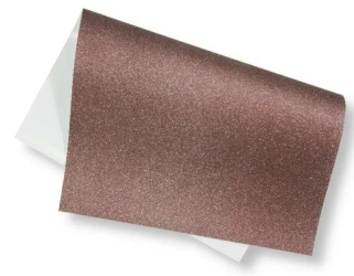 Brystol brokatowy 200g 40x60cm brązowy 5ark - Polsirhurt