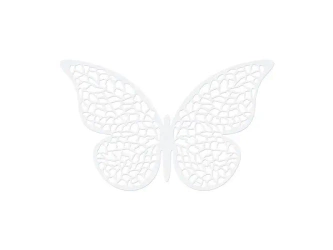 Dekoracje papierowe Motyl 8x5cm 10szt - PartyDeco