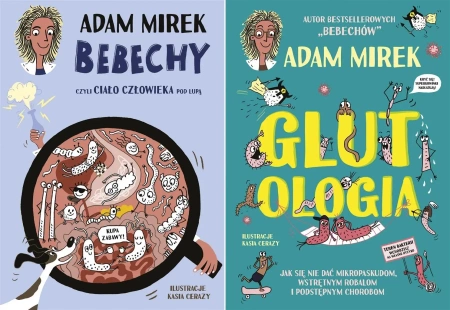 Pakiet Bebechy + Glutologia + Coś tu śmierdzi Adam Mirek - Znak Emotikon