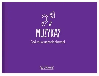 Zeszyt do nut A5/16K pięciolinia Muzyka (20szt) - HERLITZ