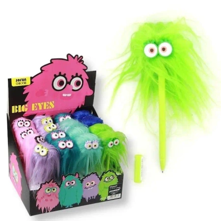Długopis Big Eyes niebieski (16szt) - Penword
