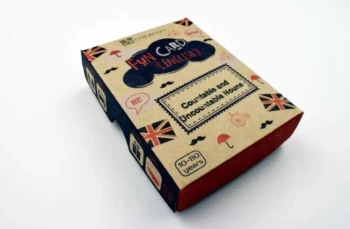 Fun Card English Countable and Uncountable Nouns - Paweł Dwornik