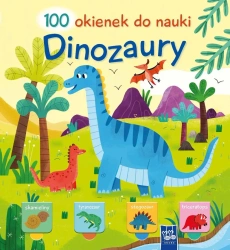 100 okienek do nauki. Dinozaury - praca zbiorowa