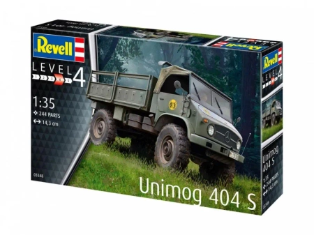 Model plastikowy Pojazd UNIMOG 404 S 1/35 - Revell