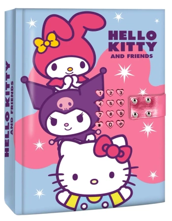 Pamiętnik na kod grający Hello Kitty HK50185 - Kids Euroswan