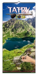 Kalendarz 2026 paskowy szeroki tatry - Pan Kalendarzyk
